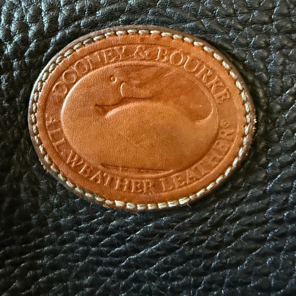 Vintage 80’s Dooney & Bourne Leather Drawstring Bucket Bag - Picture 10 of 11